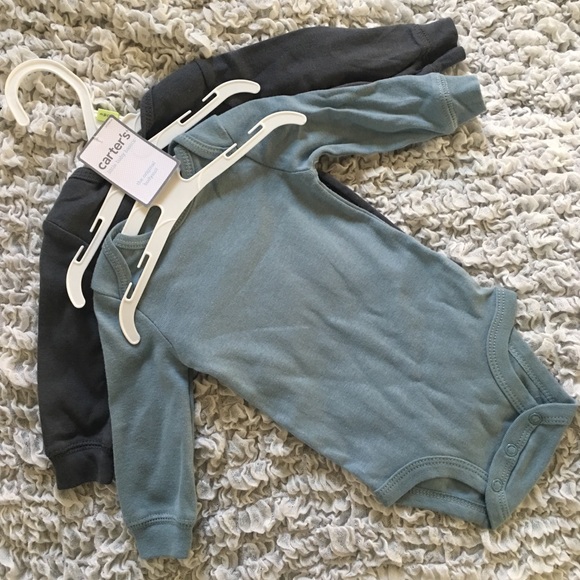 Set/2 Carters The Original Bodysuit Onesies- 3 Mos - Picture 2 of 7